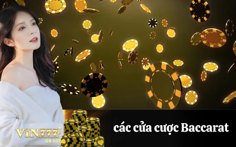 các cửa cược Baccarat